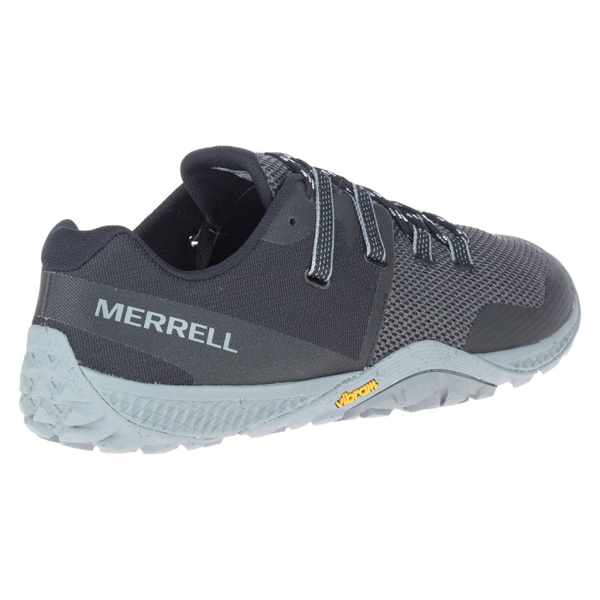 Chaussure Trail Merrell Glove 6 Eco Grise Foncé Homme | W.P.YZIY